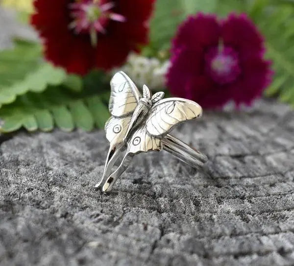 Butterfly Ring Unique Joyas